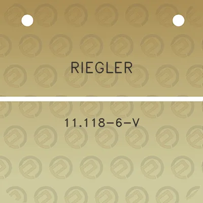 riegler-11118-6-v