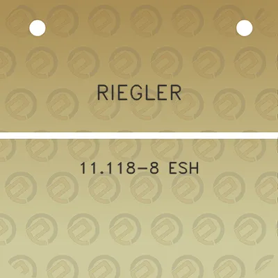 riegler-11118-8-esh