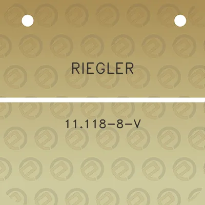 riegler-11118-8-v