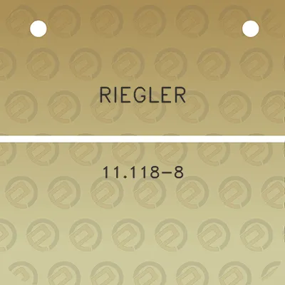 riegler-11118-8