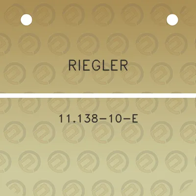 riegler-11138-10-e