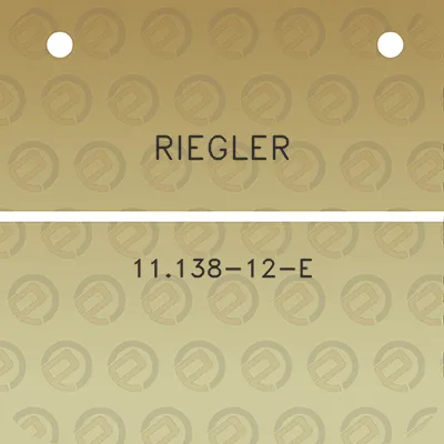 riegler-11138-12-e