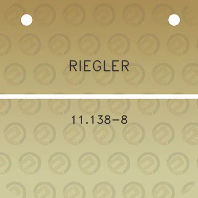 riegler-11138-8