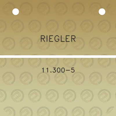 riegler-11300-5