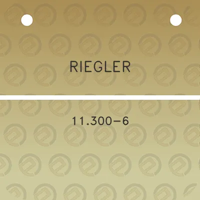 riegler-11300-6