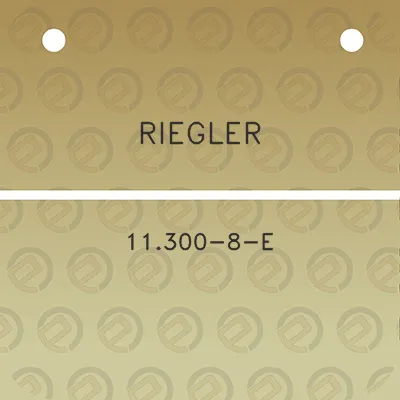 riegler-11300-8-e