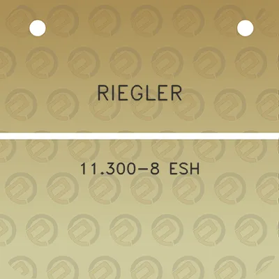 riegler-11300-8-esh