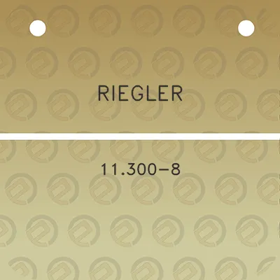 riegler-11300-8