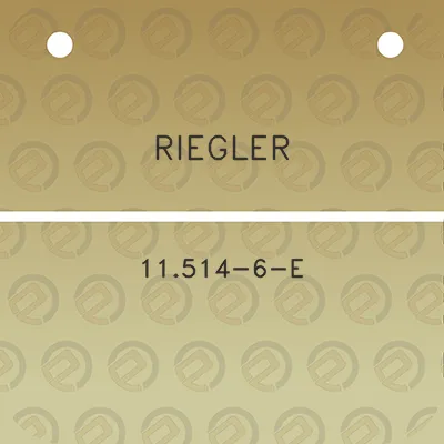 riegler-11514-6-e