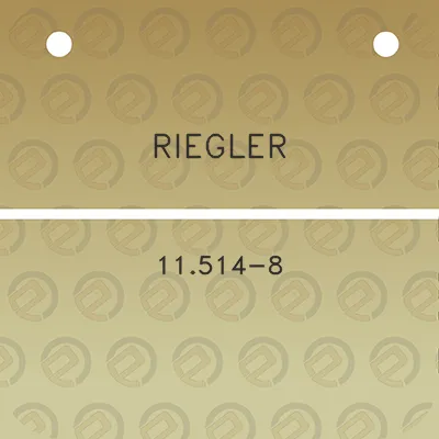 riegler-11514-8