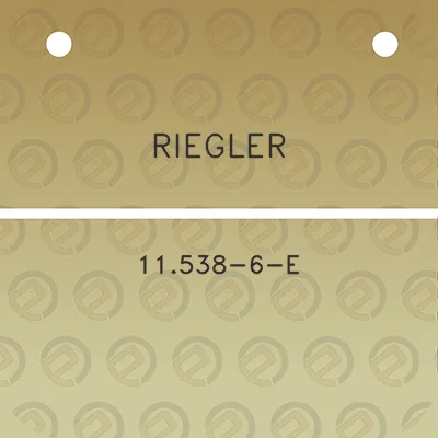 riegler-11538-6-e