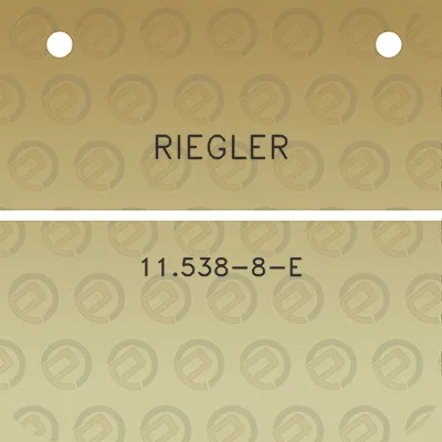 riegler-11538-8-e