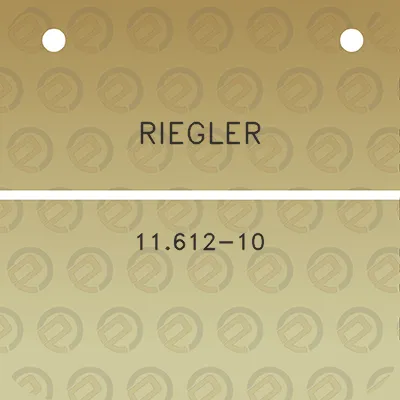 riegler-11612-10