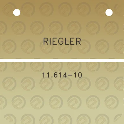 riegler-11614-10