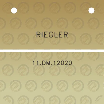 riegler-11dm12020