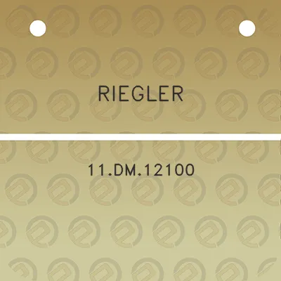 riegler-11dm12100