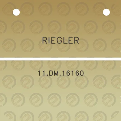 riegler-11dm16160