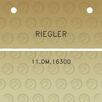 riegler-11dm16300