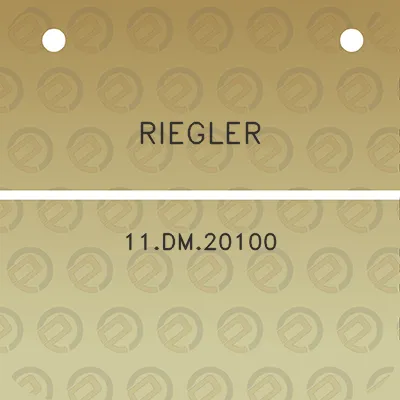 riegler-11dm20100