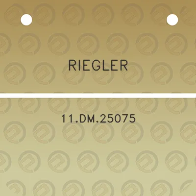 riegler-11dm25075