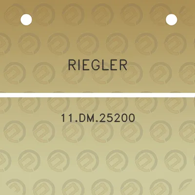 riegler-11dm25200