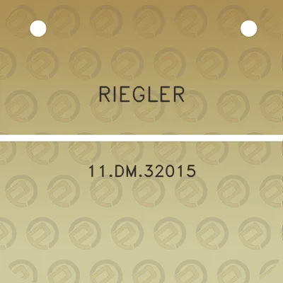 riegler-11dm32015