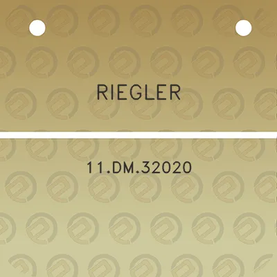 riegler-11dm32020