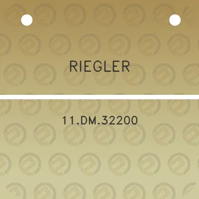 riegler-11dm32200