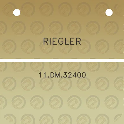 riegler-11dm32400