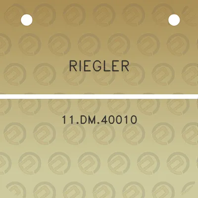 riegler-11dm40010