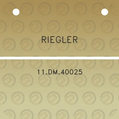 riegler-11dm40025