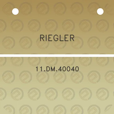 riegler-11dm40040