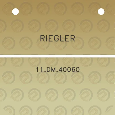 riegler-11dm40060