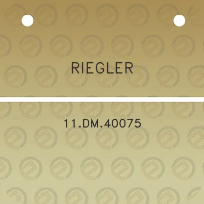 riegler-11dm40075