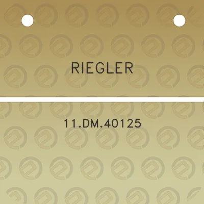 riegler-11dm40125