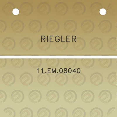 riegler-11em08040