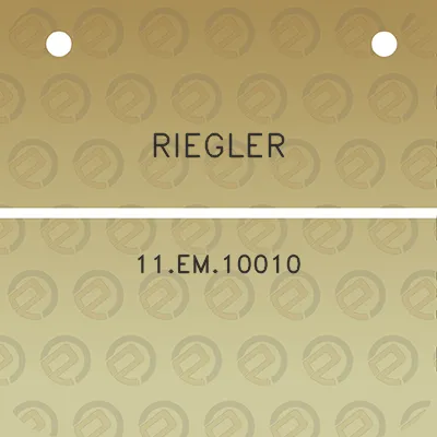 riegler-11em10010