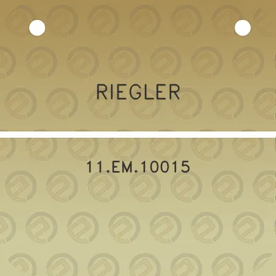 riegler-11em10015