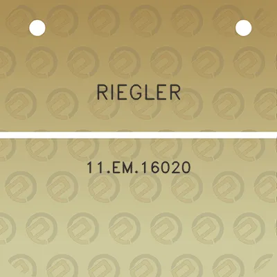 riegler-11em16020