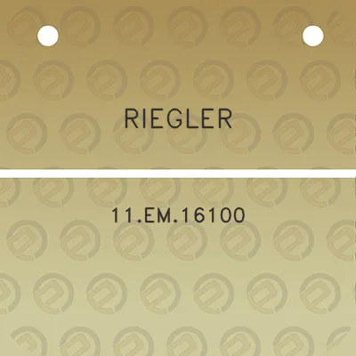 riegler-11em16100