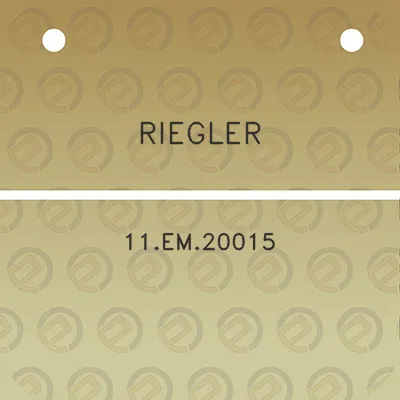 riegler-11em20015