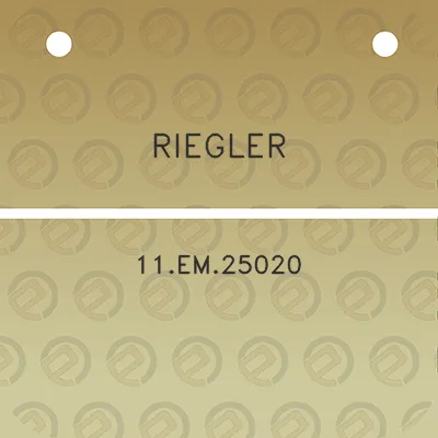 riegler-11em25020