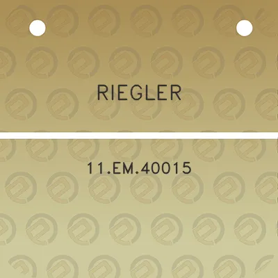 riegler-11em40015