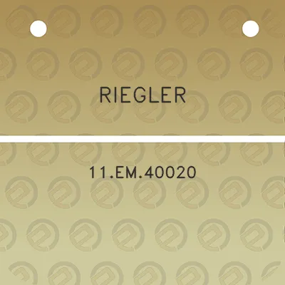 riegler-11em40020