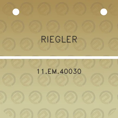 riegler-11em40030