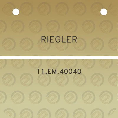 riegler-11em40040