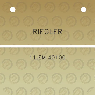 riegler-11em40100