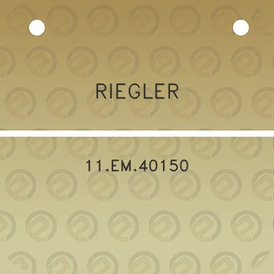 riegler-11em40150