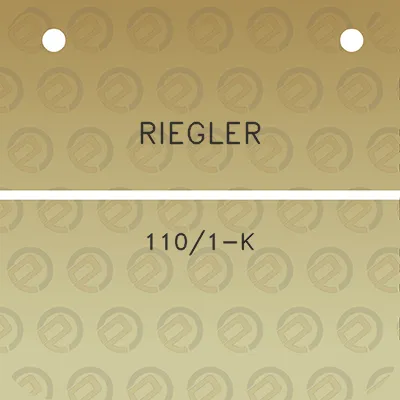 riegler-1101-k