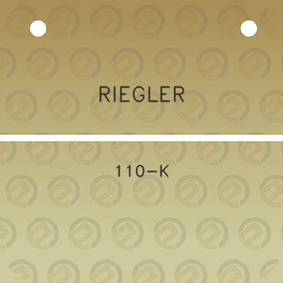 riegler-110-k